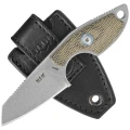 Nóż na szyje MKM Mikro 2 Green Canvas Micarta, Stonewashed M390 by Jesper Voxnæs (MKMR02-GC)-2 51845