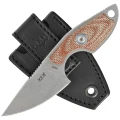 Nóż na szyję MKM Mikro 1 Natural Canvas Micarta, Stonewashed M390 by Jesper Voxnæs (MKMR01-NC)-2 51846