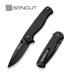 Nóż składany Sencut Errant Black G10 Black 9Cr18MoV (S23054B-1)