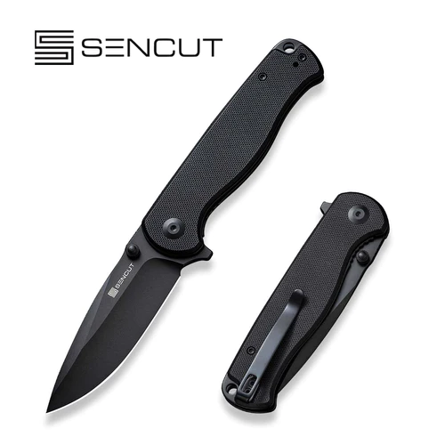 Nóż składany Sencut Errant Black G10, Black 9Cr18MoV (S23054B-1)-1 51852