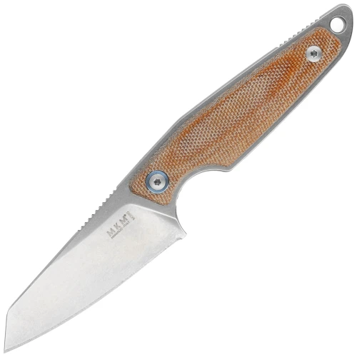 Nóż MKM Makro 2 Natural Canvas Micarta, Stonewashed by Jesper Voxnæs (MKMA02-NC)-1 51863