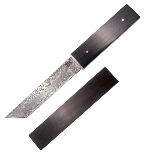 Nóż Tramuntana Knives Tanto Black Ebony, Damascus (TK-H0077)-1 51920