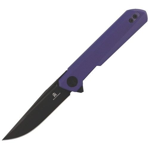 Nóż Bestechman Mini Dundee Purple G10, Black DLC D2 by Ostap Hel (BMK03J)-1 51931