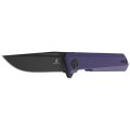 Nóż Bestechman Mini Dundee Purple G10, Black DLC D2 by Ostap Hel (BMK03J)-2 51931