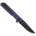Nóż Bestechman Mini Dundee Purple G10, Black DLC D2 by Ostap Hel (BMK03J)-3 51931