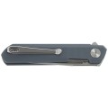 Nóż Bestechman Mini Dundee Grey G10, Stonewashed / Satin D2 by Ostap Hel (BMK03D)-7 51934