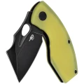 Nóż składany Bestech Lizard Lime Green G10, Black Stonewashed D2 (BG39F)-3 51941