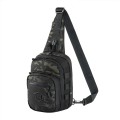 Torebka M-Tac Cross Bag Slim Elite Hex, kamuflaż czarny/czarny-1 51968