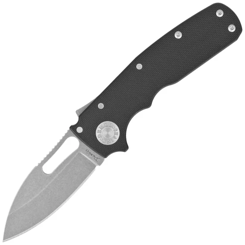 Nóż składany Demko Shark Cub Slicer Shark Black G10, Stonewashed CPM 20CV by Andrew Demko (SC-20CV-BLKG10-SS)-1 51980