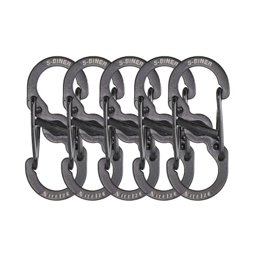 Zestaw pięciu karabinków Nite Ize S-Biner MicroLock-1 52062