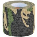 Taśma maskująca Mil-Tec 50 mm 4,5 m woodland-1 52207