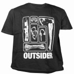 Koszulka męska TigerWood Outsider czarna