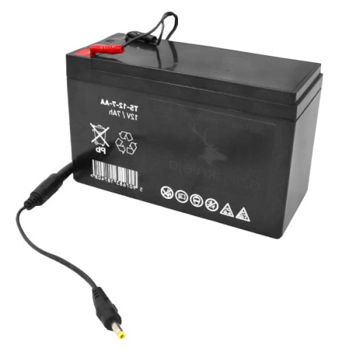 Akumulator żelowy do fotopułapek 12V 7Ah - zestaw do zasilania-1 52249