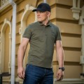 Koszulka taktyczna polo M-Tac 65/35 oliwkowa-4 52335