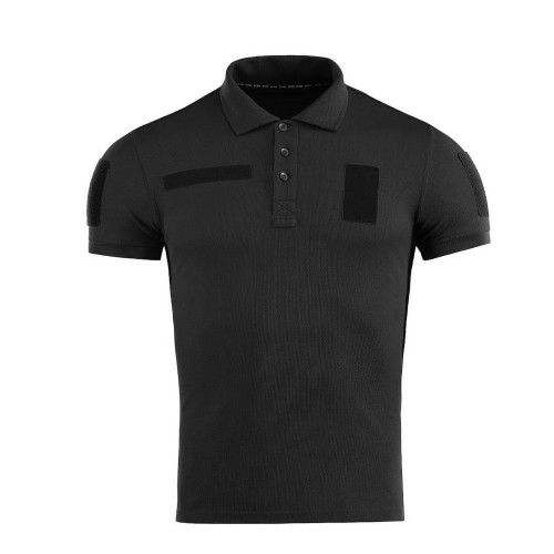 Koszulka polo M-Tac taktyczna 65/35 czarna-1 52343