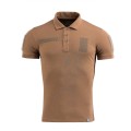 Koszulka polo M-Tac taktyczna 65/35 brązowa-1 52344