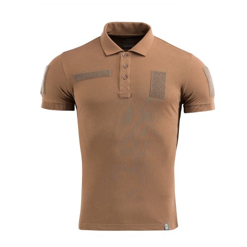 Koszulka polo M-Tac taktyczna 65/35 brązowa-1 52344