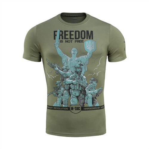 Koszulka męska M-Tac Freedom oliwkowa-1 52345