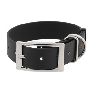 Obroża BioThane 4wild  25mm 28-38 cm czarna