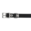 Obroża BioThane 4wild  20mm 27-41 cm czarna-3 52402