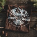 Koszulka męska TigerWood Two Axes brązowa-2 52428