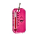 Brelok z termometrem Sun Co. Zip-O-Gage Neon różowy-2 52434