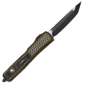 Nóż automatyczny OTF Microtech Ultratech T/E Weathered Signature OD Green Hex Aluminium, Black M390 by Tony Marfione (123-1HXWODS)-2 52525