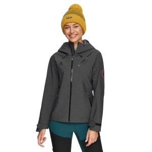 Kurtka damska Alpinus 3 warstwowa Gingera czarna