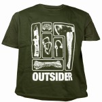 Koszulka męska TigerWood Outsider zielona