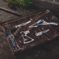 Koszulka męska TigerWood Tech-Axe brązowa-3 52623