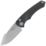 Nóż automatyczny Heretic Pariah Auto Black Aluminium Stonewashed MagnaCut by Tony Marfione Jr.