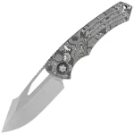 Nóż składany Heretic Pariah Manual White Camo Carbon Fiber Stonewashed MagnaCut by Tony Marfione Jr.