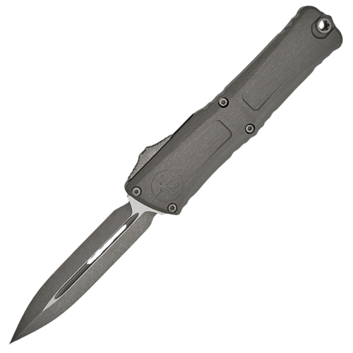 Nóż automatyczny OTF Microtech Combat Troodon D/E Gen III Natural Clear Apocalyptic Aluminium, Apocalyptic M390MK by Tony Marfione (1142-10APNC)-1 52669