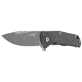 Nóż składany LionSteel T.R.E. Titanium/Carbon Fiber, Thor Damasteel Damascus by Molletta (TRE DT FC)-2 52671
