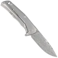 Nóż składany LionSteel T.R.E. Titanium/Carbon Fiber, Thor Damasteel Damascus by Molletta (TRE DT FC)-3 52671