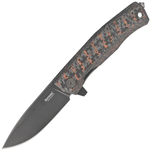 Nóż składany LionSteel Myto Snake Skin Fat Carbon, Old Black MagnaCut by Molletta (MT01 MC SS)-1 52672