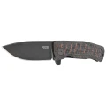 Nóż składany LionSteel Myto Snake Skin Fat Carbon, Old Black MagnaCut by Molletta (MT01 MC SS)-2 52672