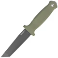 Nóż Demko Armiger 4 Tanto OD Green Thermal Plastic Rubber, Black Powder Coated 80CrV2 by Andrew Demko (ARM4-80CrV2-OD-TP)-1 52678