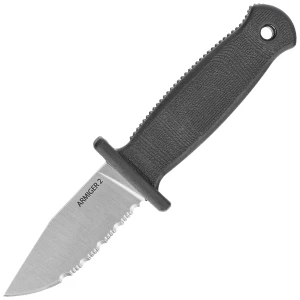 Nóż Demko Armiger 2 Clip Point Black Thermal Plastic Rubber Satin 4034SS by Andrew Demko (ARM2-4034SS-CP)