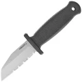 Nóż Demko Armiger 2 Shark Foot Black Thermal Plastic Rubber, Satin 4034SS by Andrew Demko (ARM2-4034SS-SF)-1 52682
