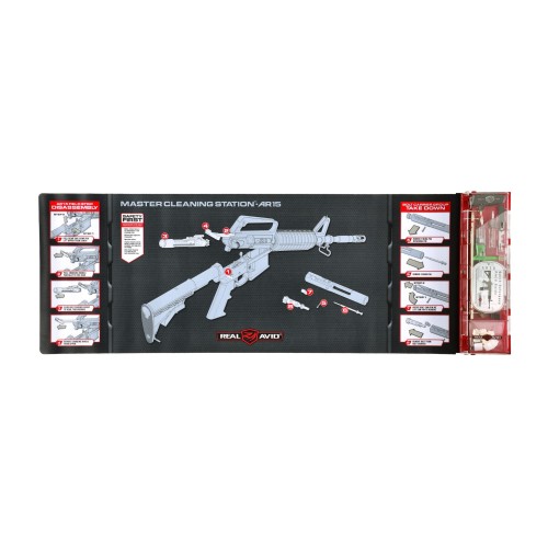 Mata rusznikarska Real Avid z zestawm narzędzi Master Cleaning Station AR-15 AVMCS-AR-1 52721