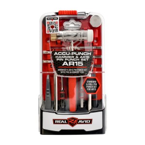 Zestaw narzędzi do czyszczenia broni Real Avid Accu-Punch Hammer & AR Pin Punch Set AVHPS-AR