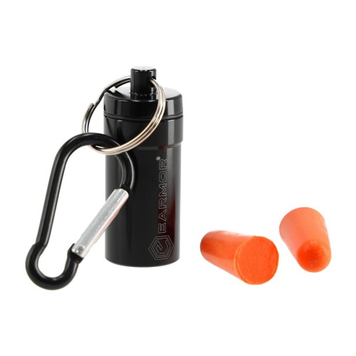 Zatyczki do uszu Earmor MaxDefence w aluminiowym pojemniku S15-1 52729