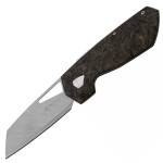Nóż składany Maserin W1 Black/Gold FatCarbon Matted Tungsten by Attilio Morotti (373/WTG)