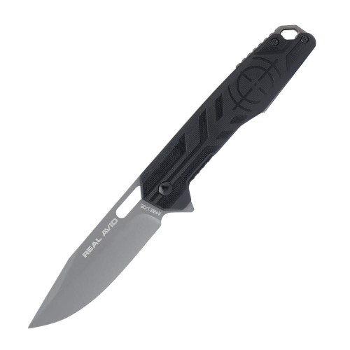 Real Avid - Nóż składany EDC RAV-7 - G10 - Czarny - AVRAV7-1 52827