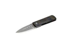 Nóż składany Maserin Daga Black/Gold FatCarbon Elmax by Attilio Morotti (372/G)