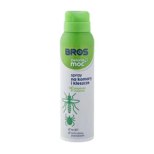 Spray Bros na komary i kleszcze 90 ml, zielona moc-1 52986