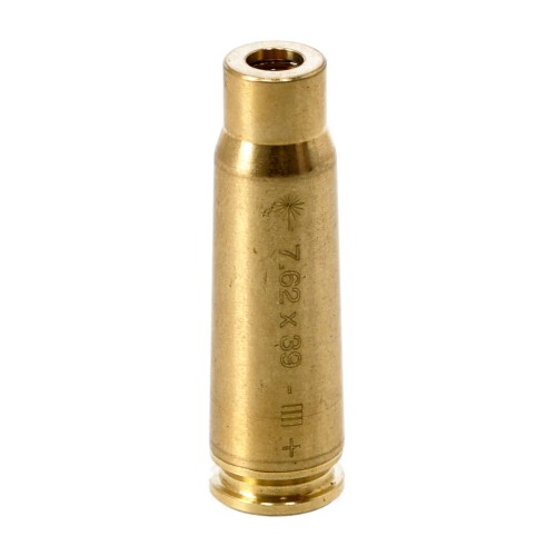 Nabój laserowy Vector Optics 7,62 x 39 mm mosiężny, czerwony laser SCBCR-05-1 53053