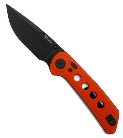 Nóż składany Reate PL-XT Orange G10, Black PVD Nitro-V-1 53104