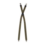 Szelki męskie Ranger 4 cm, oliwkowe